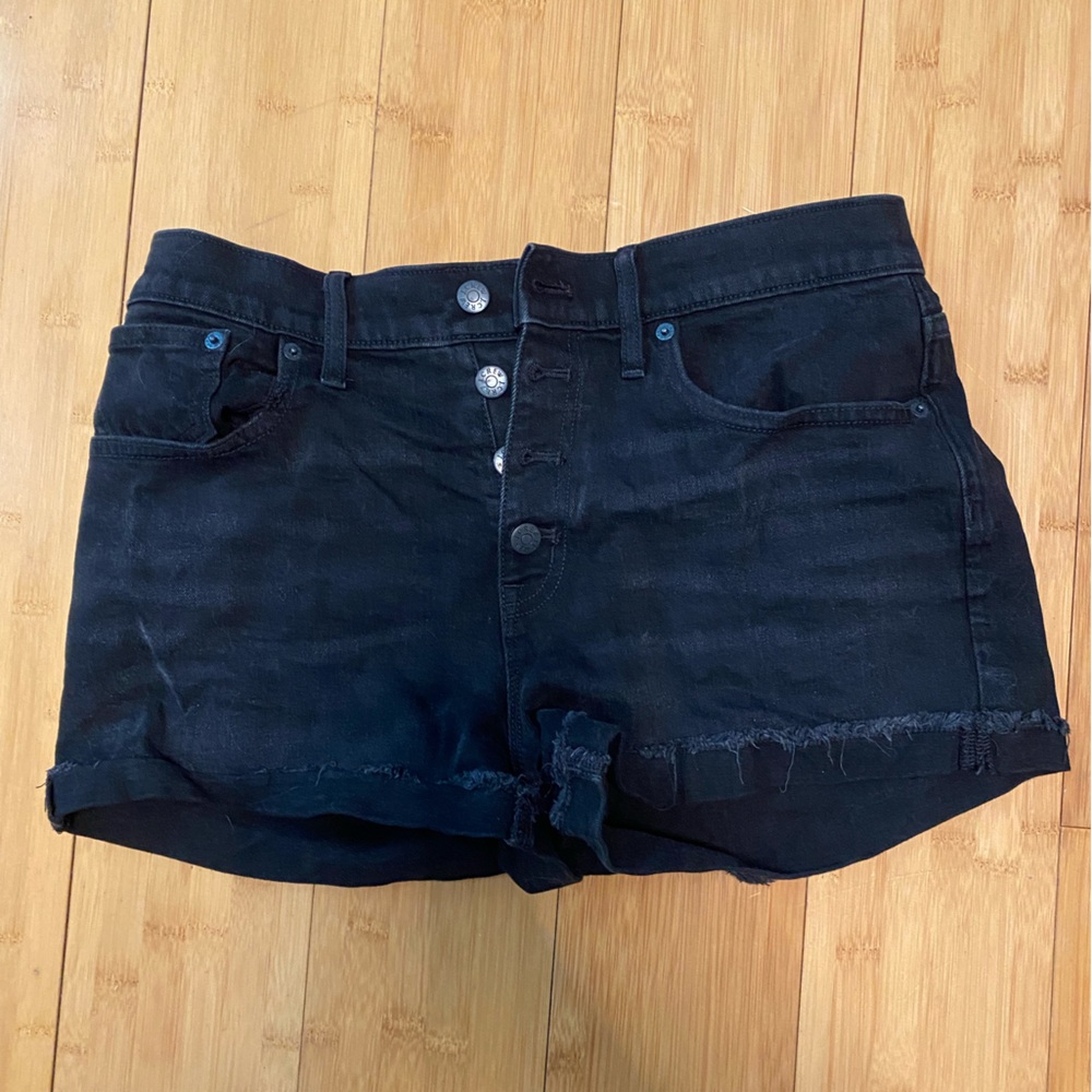 *NWOT* J. CREW Button-Up Denim Shorts Size 27